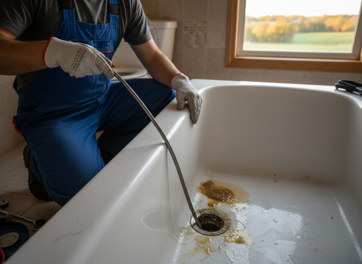 Drain Cleaning in Portage Des Sioux
