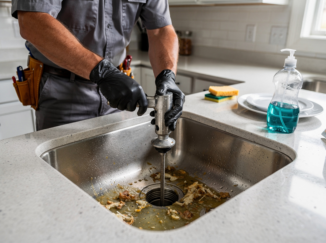 Clogged Kitchen Sink Near Me in Missouri