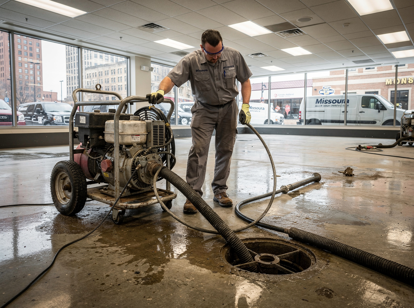 Commercial Drain Cleaning Near Me in Missouri