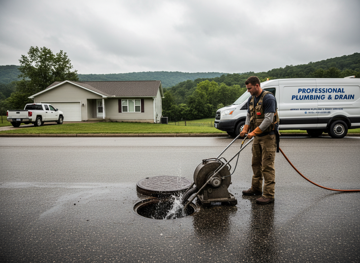 Drain Cleaning in New Melle