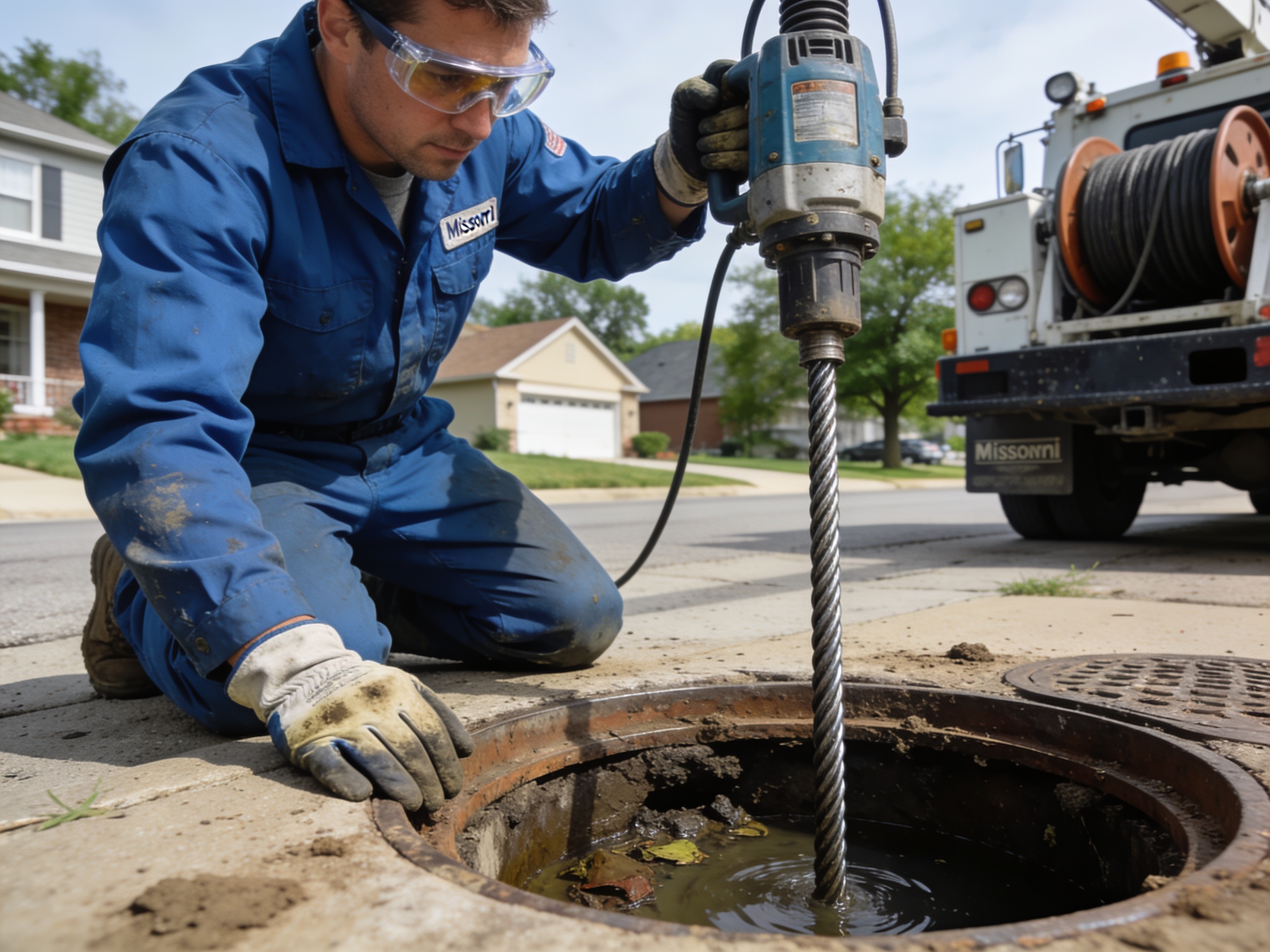 Main Sewer Line Clog Near Me in Missouri